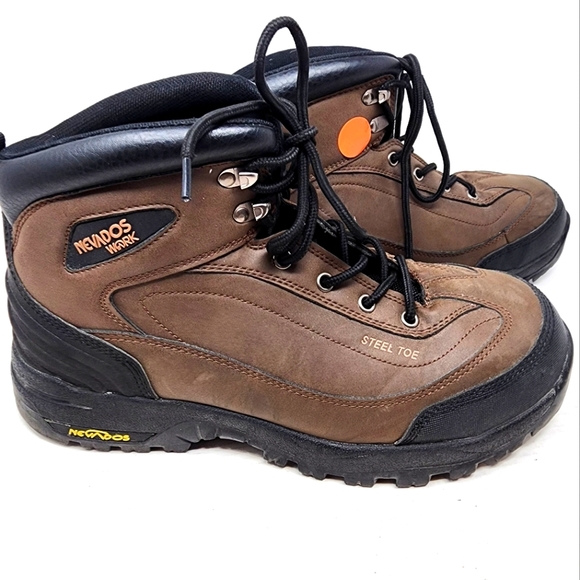 Nevados Other - Nevados Evo Men's Steel Toe Work Boots Brown Foundation EV Size 11W